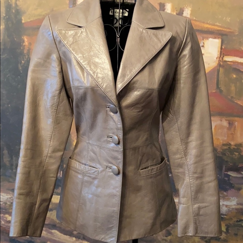 Bebe Leather Jacket - image 2